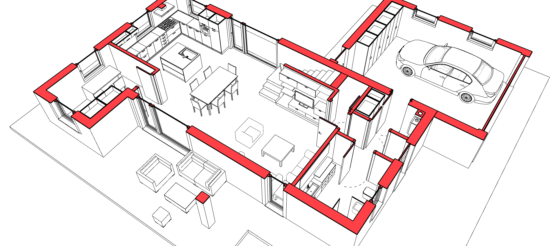 Edificio in muratura standard passivhaus